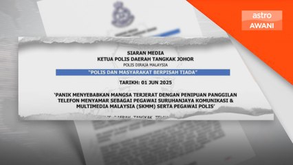 Pesara rugi lebih RM108,000 terpedaya dengan 'pegawai MCMC'