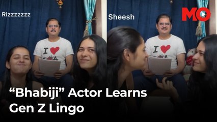 Rohitashv Gour tries Gen Z slangs with his daughters