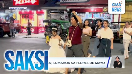 Mga kabataan, lumahok sa Flores De Mayo | Saksi