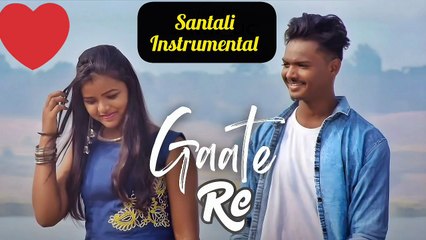 GAATE RE_NEW SANTHALI INSTRUMENTAL VIDEO SONG 2025_KISUN_KAJAL_ABHISHEK TISU