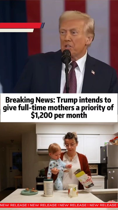 $1,200/month aid proposed for full-time moms. Support or concern? #japdmedia  #news #moms #family