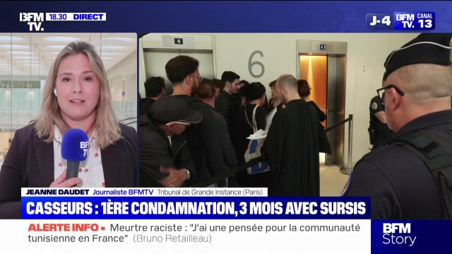 Casseurs lors du match du PSG: condamnation de trois mois avec sursis pour un homme de 20 ans