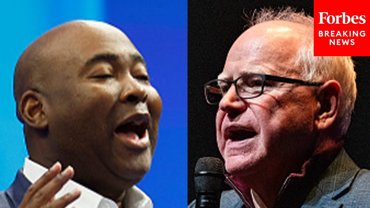 Former DNC Chair Jamie Harrison Celebrates Tim Walz During A South Carolina Democratic Party Dinner