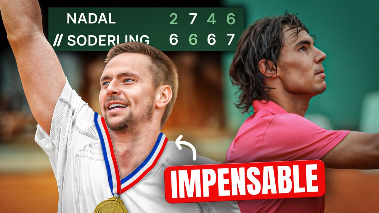 Le héros oublié qui a brisé Nadal à Roland-Garros.