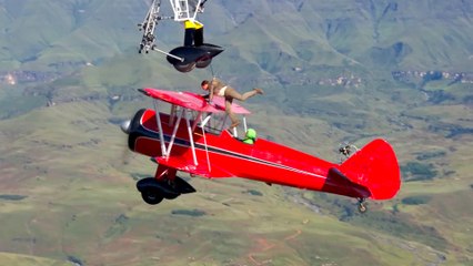 Tom Cruise Rehearses One of His Craziest Stunts Yet — The Bi-Plane Transfer