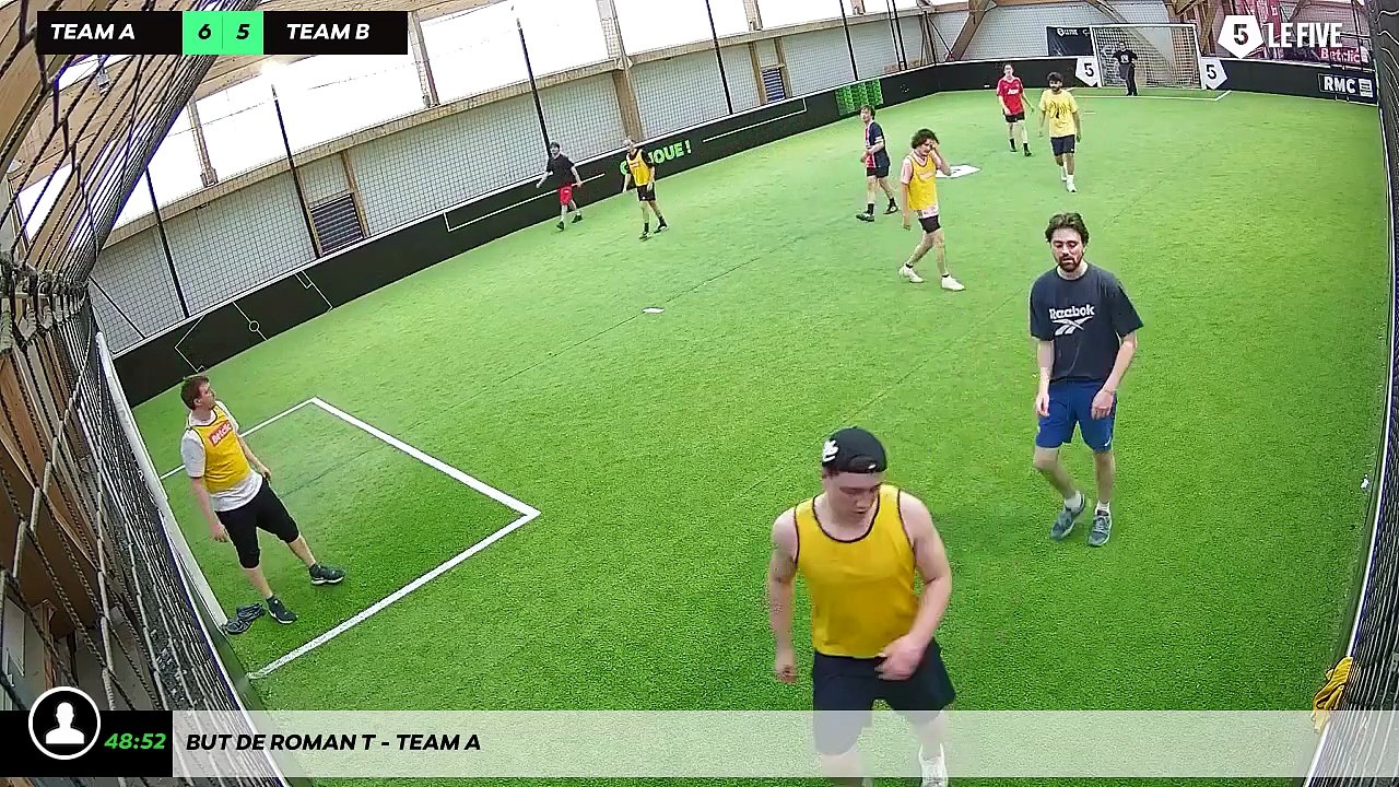 But de Roman T - Team A