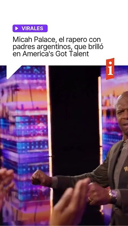 🎤 Micah Palace, el rapero estadounidense con padres argentinos, que brilló en America's Got Talent