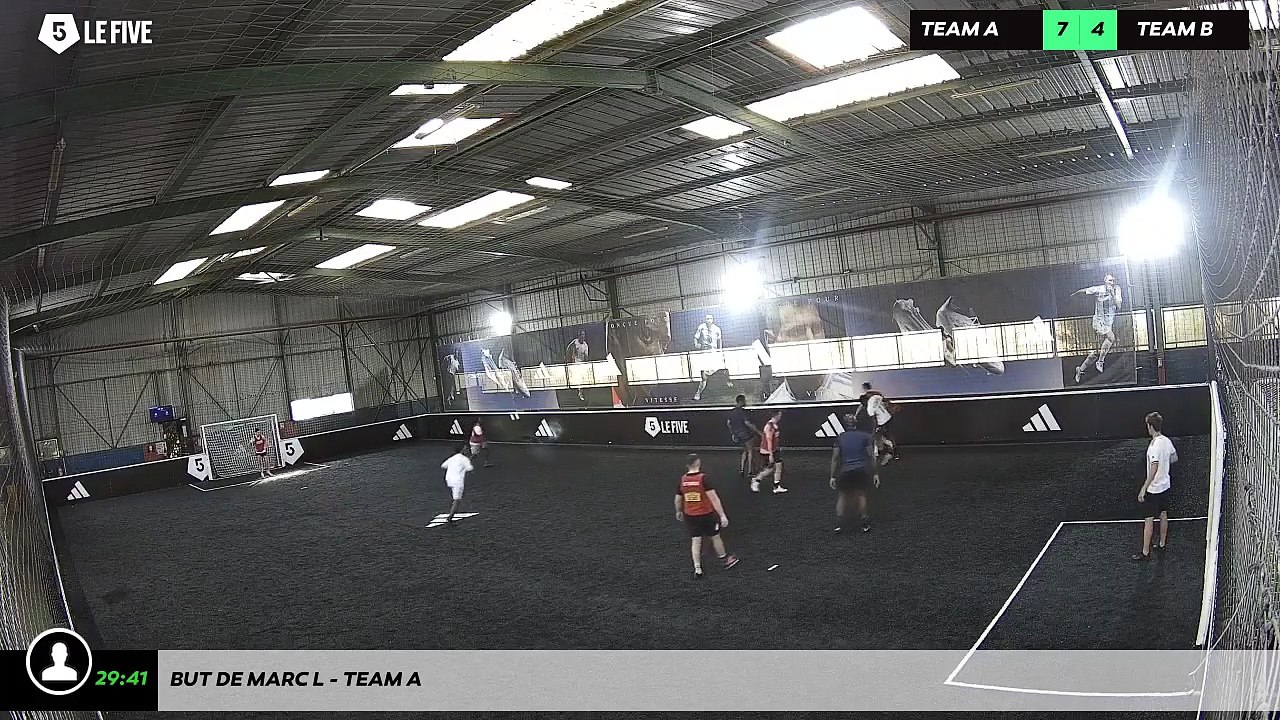 But de Marc L - Team A