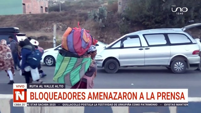 Periodistas amenazados con petardos en el Valle Alto: Dirigente ‘evista’ justificó ataques