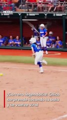 Una joven se convirtió en la sensación del béisbol luego de anotar una carrera con un toque de bola durante un juego. Su rapidez y astucia sorprendieron a todos y el momento ya circula por todas las redes.