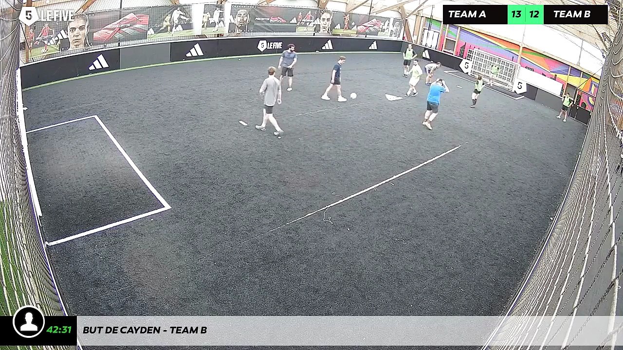 But de Cayden - Team B