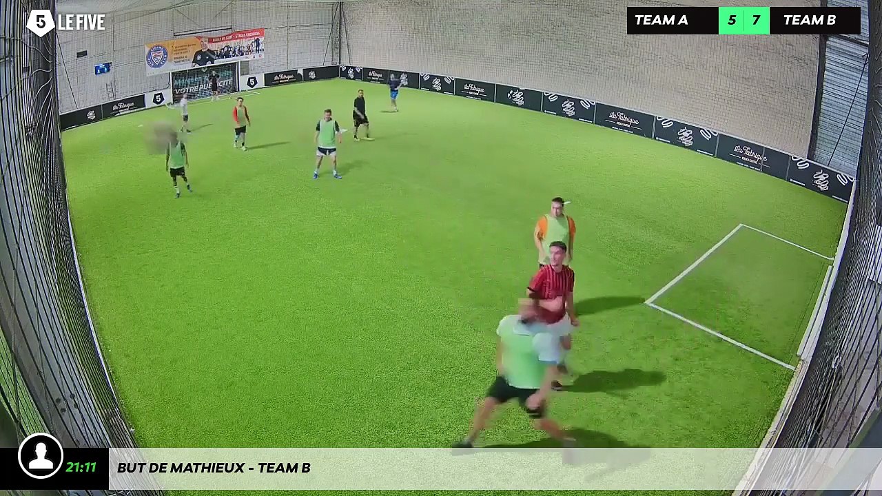 But de Mathieux - Team B
