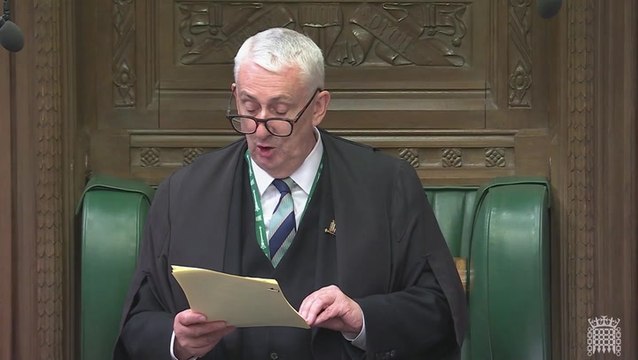 Watch: Furious Lindsay Hoyle scolds Keir Starmer over defence review ‘leaks’
