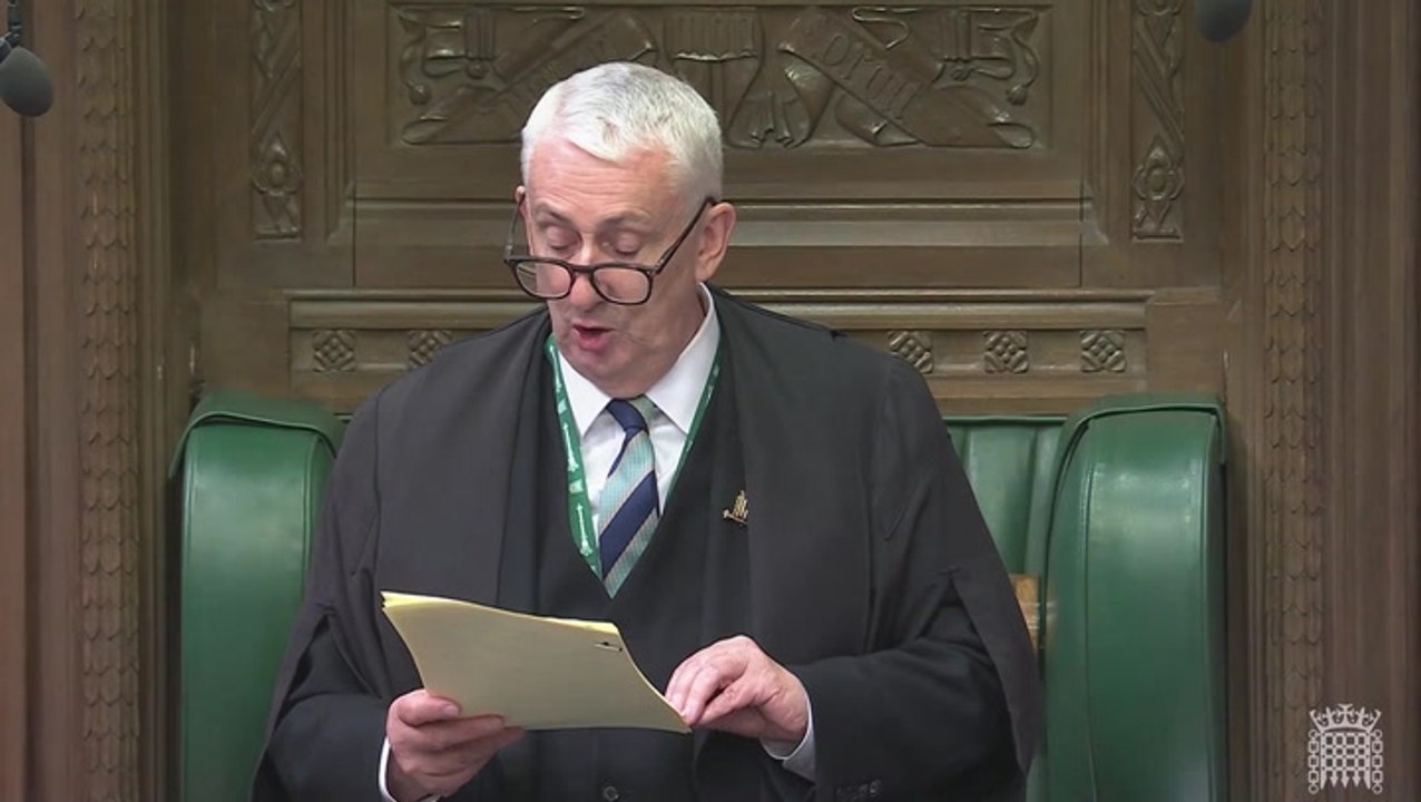 Watch: Furious Lindsay Hoyle scolds Keir Starmer over defence review ‘leaks’