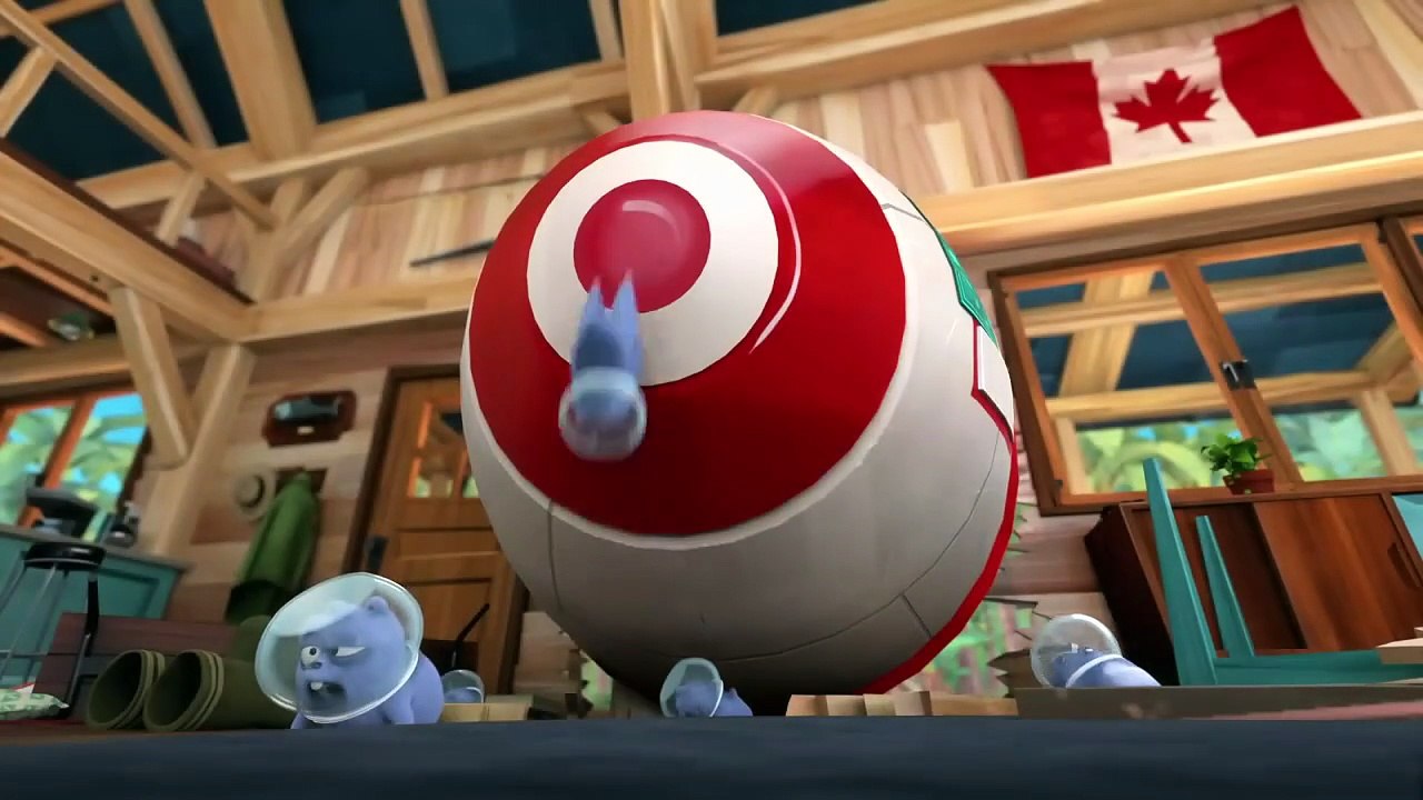 Interplanetary Cabin - Grizzy & the lemmings (Clip) - 🐻🐹 Cartoon for Kids