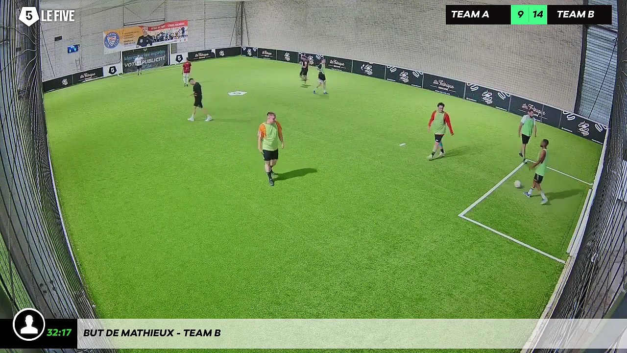 But de Mathieux - Team B