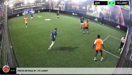 Faute de Paul W - Fc Larny