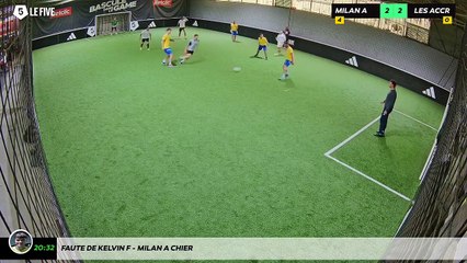 Faute de Kelvin F - Milan A Chier