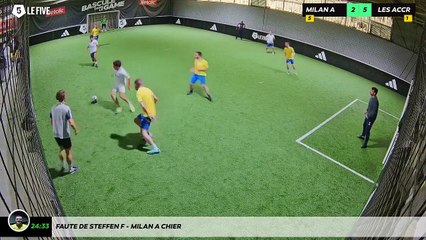 Faute de Steffen F - Milan A Chier