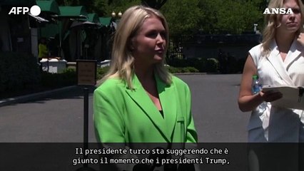 Casa Bianca: "Trump aperto a incontrare Putin e Zelensky in Turchia"