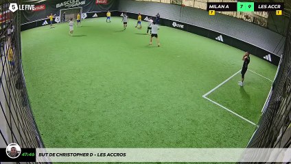 But de Christopher D - Les Accros