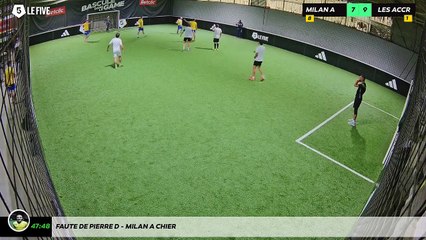 Faute de Pierre D - Milan A Chier