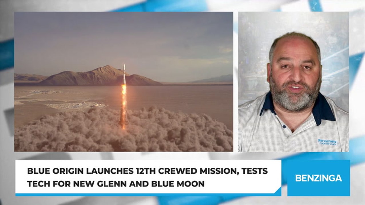Blue Origin Launches 12th Crewed Mission, Tests Tech for New Glenn and Blue Moon