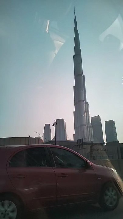 beautiful view of Burj khalifa