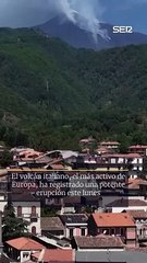 Así ha sido la impresionante erupción del volcán Etna