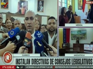Instalan nuevas directivas del Consejo Legislativo de Guárico