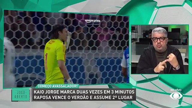Zoeira Jogo Aberto: Héverton brinca e tira Estêvão ‘de bolso’ de Kaiki, lateral do Cruzeiro