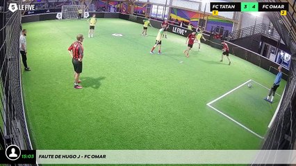 Faute de Hugo J - Fc Omar
