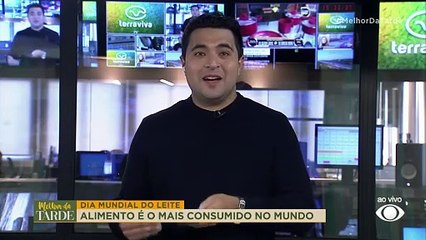Qual é o alimento mais consumido no mundo? Descubra no Melhor da Tarde