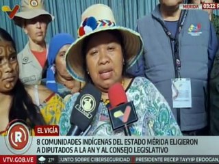 Comunidades indígenas del estado Mérida eligieron a sus diputados a la AN