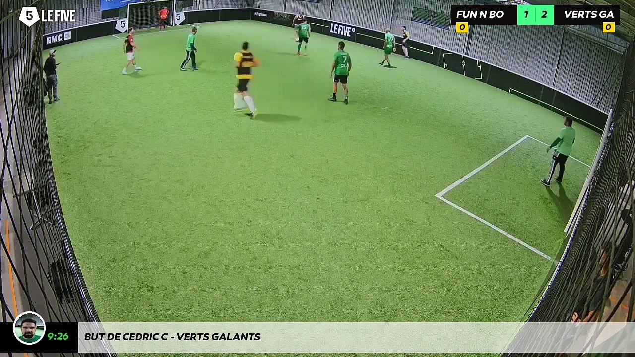 But de Cedric C - Verts Galants