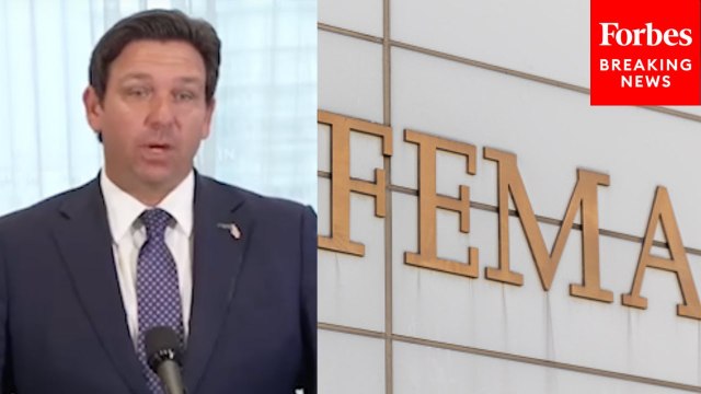 Ron DeSantis Slams FEMA's Response To Hurricanes Milton And Helene As Florida Enters Hurricane Season