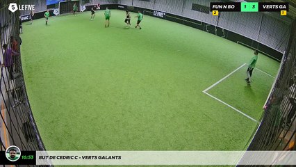But de Cedric C - Verts Galants