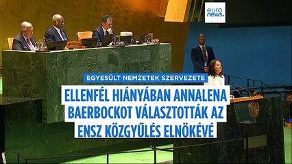 Annalena Baerbock volt német külügyminisztert választották meg az ENSZ Közgyűlésének új elnökévé