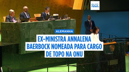 Ex-MNE da Alemanha eleita Presidente da Assembleia-Geral da ONU