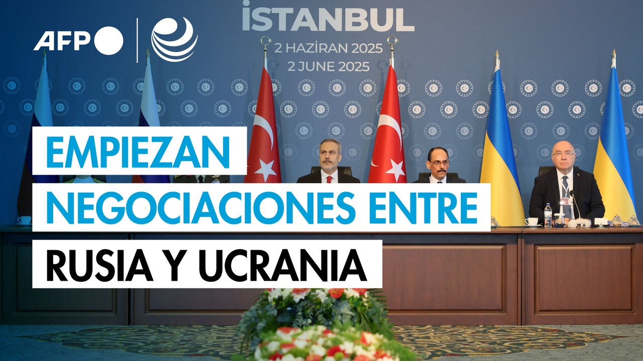 Empiezan negociaciones entre Rusia y Ucrania en Estambul