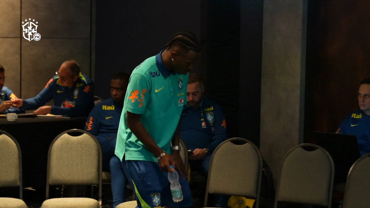 Primera imágenes de ANCELOTTI con BRASIL