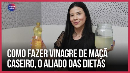 Vinagre de maçã caseiro, o aliado das dietas | Como Fazer