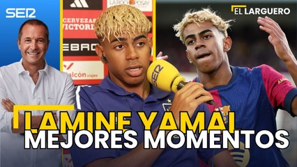 Los mejores momentos de la entrevista a Lamine Yamal en 'El Larguero'