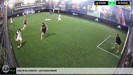 Faute de Jordan - Us Stade Pierre