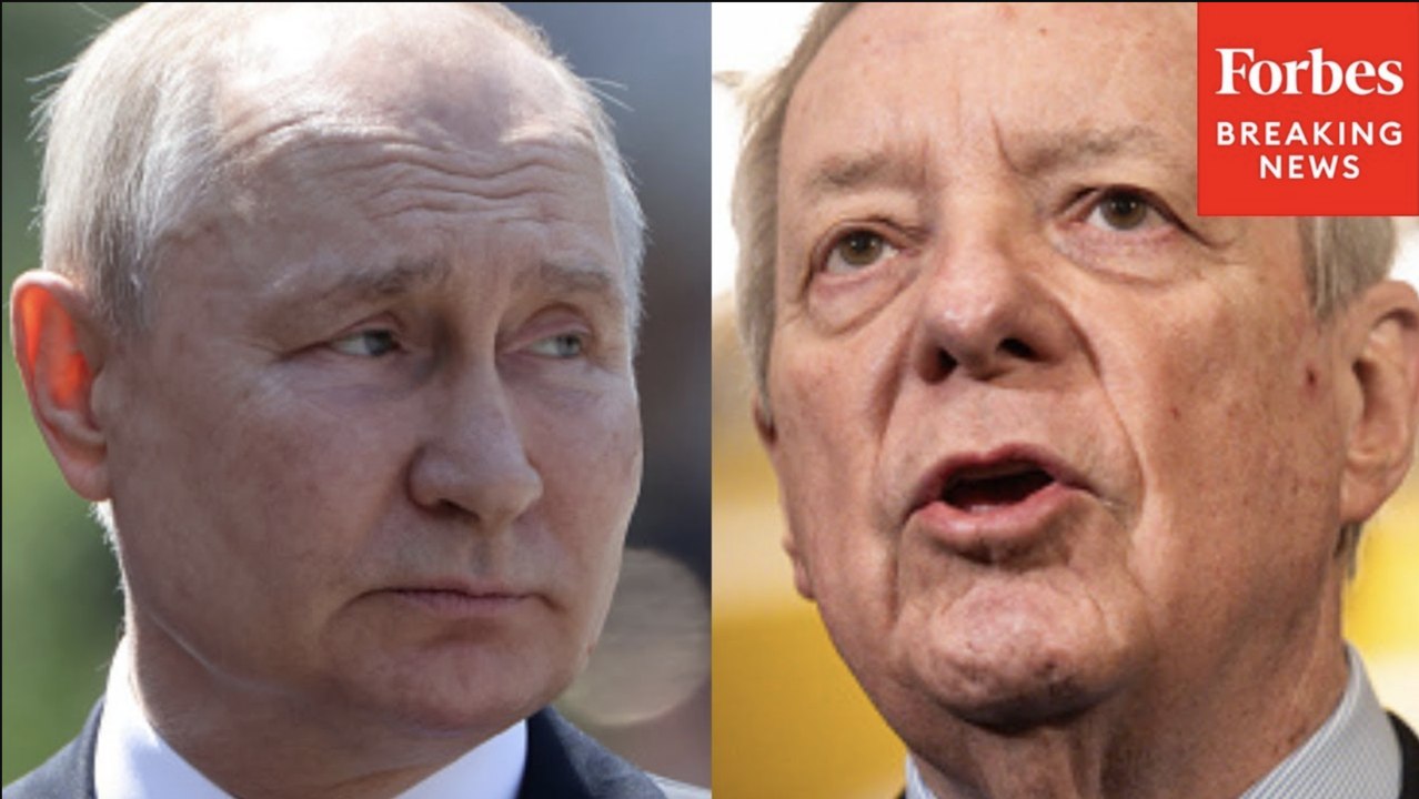 Dick Durbin Touts Major Sanctions Bill To 'Force Putin To The Table' Amid Stalling Ceasefire Talks