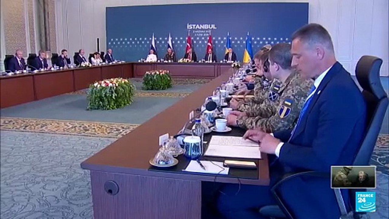 Segunda reunión entre Ucrania y Rusia en Turquía culmina sin visos de tregua