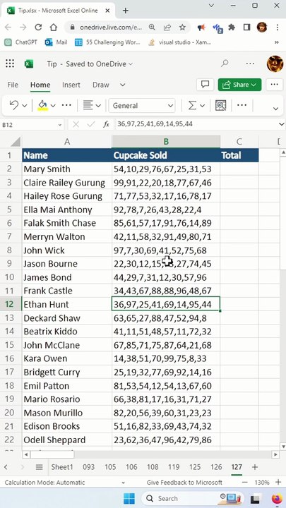 Sum comma separated values in Excel - Excel Tips and Tricks