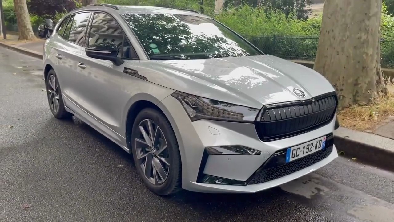 Skoda Enyaq iV 60, la familiale tout électrique par Skoda