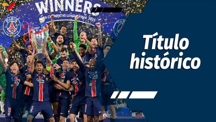 Tiempo Deportivo | ¡Histórico! PSG conquistó su primera UEFA Champions League