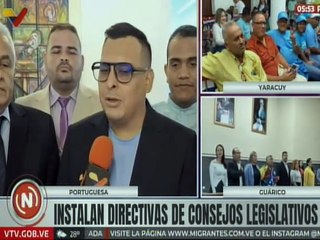 Portuguesa juramentó a la nueva directiva del Consejo Legislativo